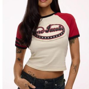 marc jacobs raglan baby tee